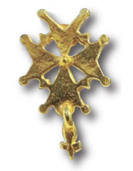 Pin's croix huguenote