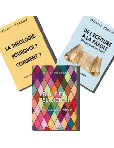 Pack des 3 ouvrages d'Olivier PIGEAUD