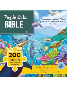 Puzzle - Le monde merveilleux de Dieu dans l'océan