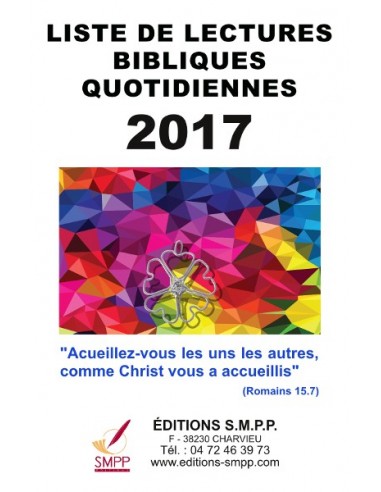 Liste de lectures bibliques 2017