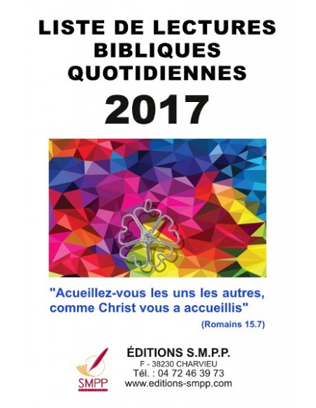 Liste de lectures bibliques 2017