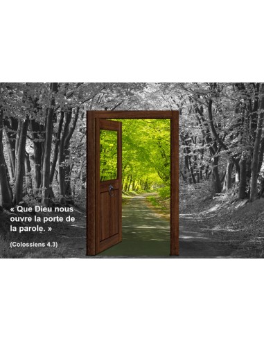 Porte ouverte