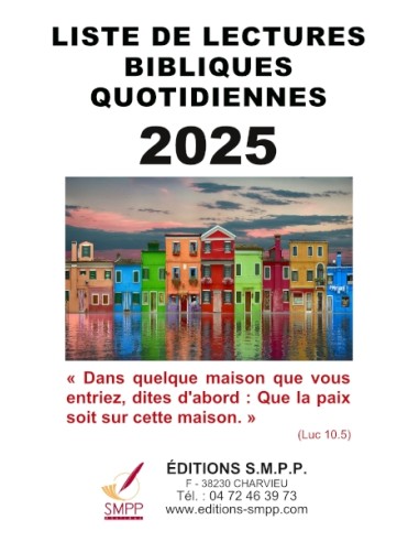 Liste de lectures bibliques 2025
