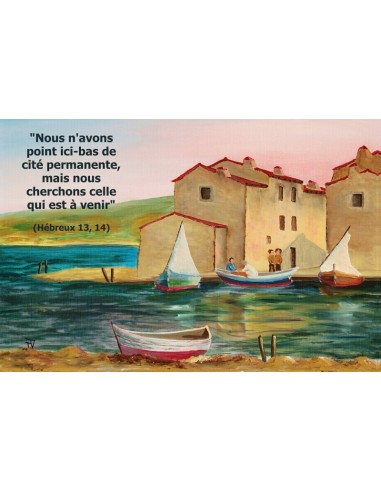Carte postale - Port de Pèche (réf. 0067)