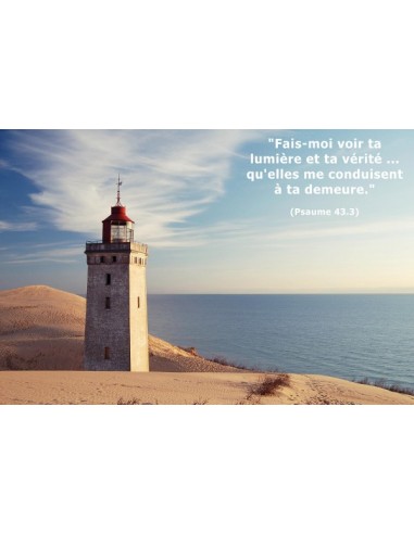 Carte postale - Phare (réf. 0142)